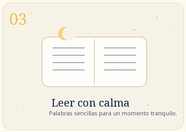 Ilustración de leer con calma